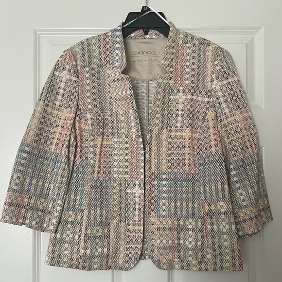 Bianca Tweed Blazer - Picture 1 of 7